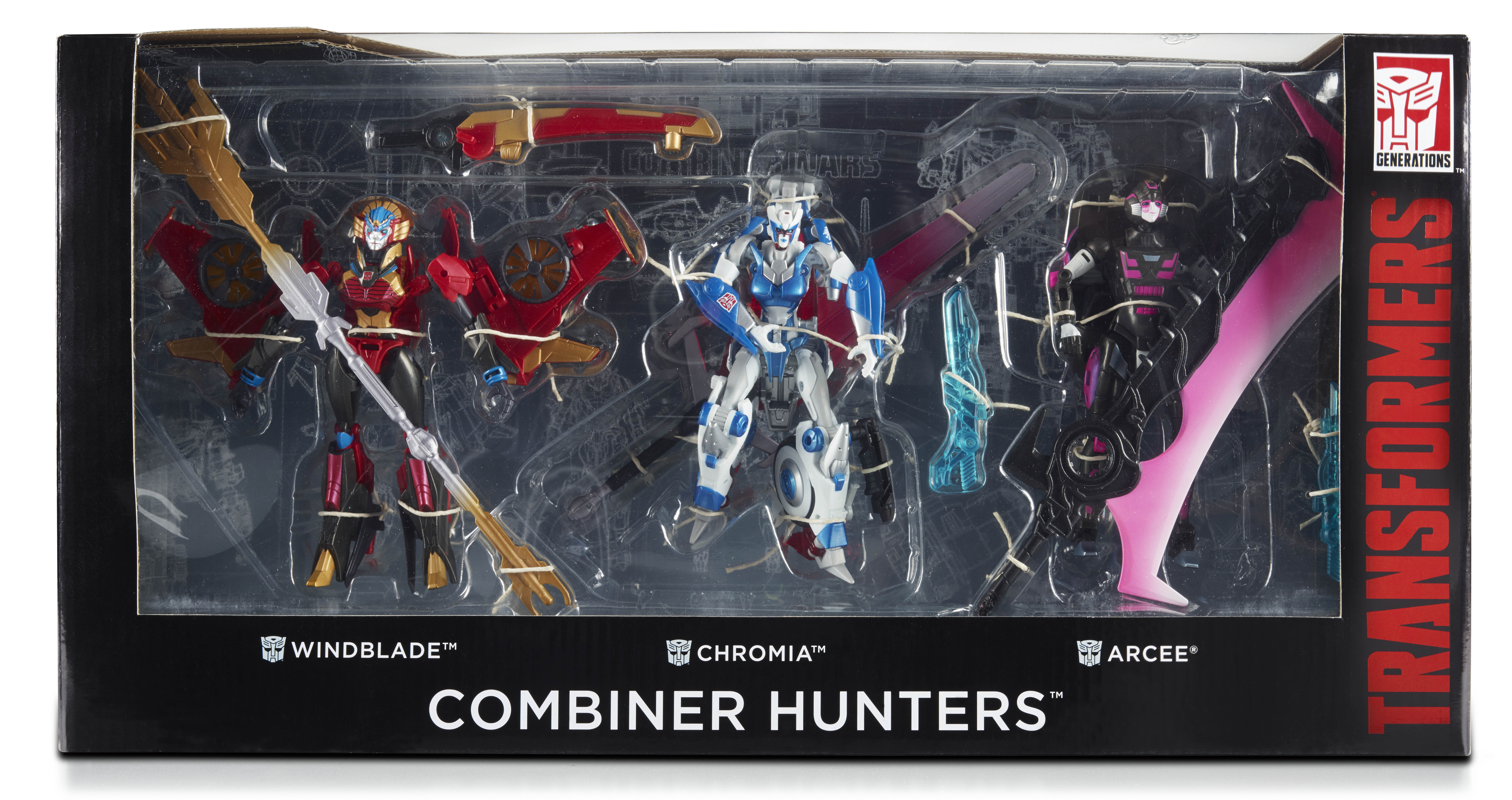 コンバイナーハンターズ SDCC 2015 ウインドブレード クロミア アーシー レビュー：TFジェネレーションズ コンバイナーウォーズ SDCC2015